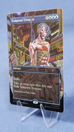Temporal Trespass FOIL Secret Lair x Iron Maiden Album Art​ MTG - Image 4