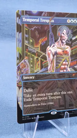 Temporal Trespass FOIL Secret Lair x Iron Maiden Album Art​ MTG - Image 5