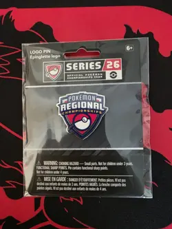 Official Pokemon Regional Championships Series 26 Logo Pin – New Sealed 🔥 - Image 3