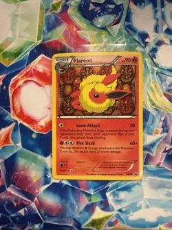 Flareon BW88 Black & White Promo Holo Stage 1 90 HP English 2013 LP Pokemon - Image 2