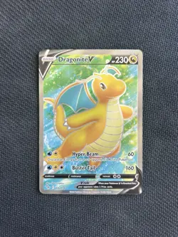 Pokemon TCG Dragonite V 076/078! NM Condition! See Description! - Image 1