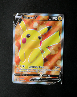 Pokemon Card TCG - Pikachu V 157/172 - Brilliant Stars - Ultra Rare - NM ⭐ - Image 1