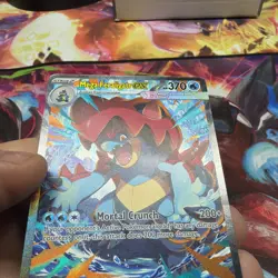 Pokemon Mega Feraligatr ex 274/217 SIR Ascended Heroes NM (Pack Fresh) - Image 4