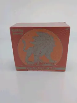 Pokemon TCG Sun and Moon Base Set ETB Elite Trainer Box Solgaleo Torn Seal - Image 1