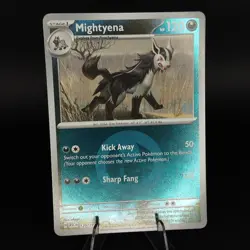 Mightyena (Energy Symbol) 129/217 HOLO Ascended Heroes Pokemon Reverse Holo NM/M - Image 1