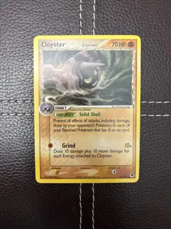 Pokemon TCG - Cloyster - 14/101 - EX Dragon Frontiers - MP Rare (2006) - Image 1
