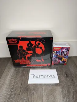 Pokemon TCG Scarlet & Violet - Destined Rivals ETB + Booster Bundle ✅SEALED✅ - Image 1