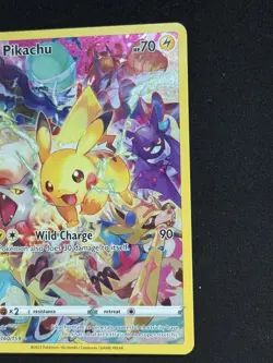 Pikachu 160/159 Crown Zenith Secret Rare Full Art Holo NM Pokemon TCG - Image 3