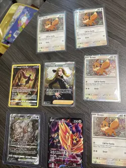 8 Card Pokemon Lot Eevee Promo Zoroark V Star - Image 1