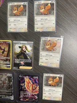 8 Card Pokemon Lot Eevee Promo Zoroark V Star - Image 5