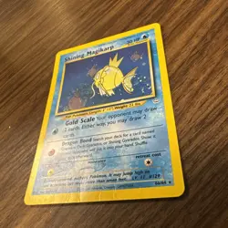 Shining Magikarp 66/64 Neo Revelation Holo Pokemon Card Secret Rare MP - Image 3
