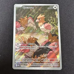 Spearow 151/132 - Illustration Rare Mega Evolution Pokemon TCG - NM/M - Image 1