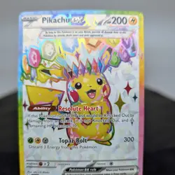 Pokemon Pikachu ex 219/191 Surging Sparks SV08 Holo Ultra Rare ENG NM/M ⚡ - Image 1