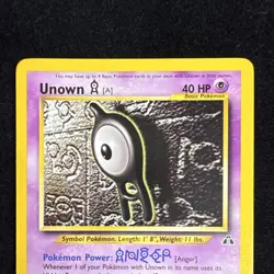 Unown [A] - Neo Discovery - 33/75 - Pokemon TCG - LP - Image 2