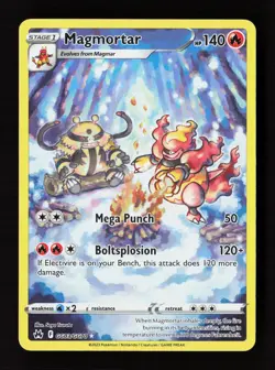 Magmortar GG03/GG70 Holo Crown Zenith Galarian Gallery Pokemon LP - Image 1