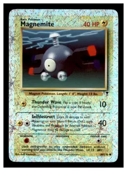 Pokemon – Magnemite Reverse Holo – 080/111 Legendary Collection – LP - Image 1