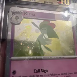 LOW POP CGC 10 Pristine ENGLISH Kirlia 059/132 Cosmos Holo Pokemon - Image 5