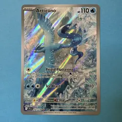 Pokemon TCG English Articuno 161/159 SV09 Journey Together IR - Image 1