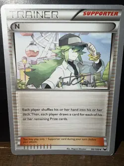 Pokemon N Supporter 96/108 Dark Explorers Uncommon World Championships 2014 -C - Image 2