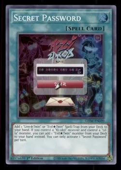 Yugioh Secret Password #GEIM-EN020 Genesis Impact LP - Image 1