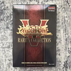 Yu-Gi-Oh! Rarity Collection 5 V Box 1st Edition TCG - Image 1