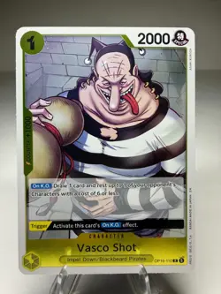 Vasco Shot OP16-110 Rare Foil One Piece The Time of Battle - Image 1