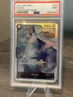One Piece Kuzan (096) OP02-096 Paramount War Foil SP - Image 2