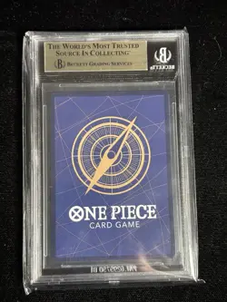 2025 One Piece Promos OP07-109 Monkey D Luffy Illustration Box V3 BGS 9.5 w/10s - Image 2