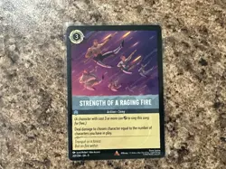 Disney Lorcana Fabled - Strength of a Raging Fire - 201/204 - Image 1