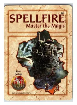 Spellfire Master of Magic #44 Elminster The Mage - CCG Card (1994 First Edition) - Image 2