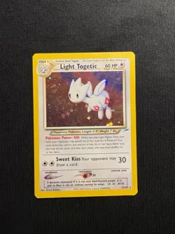 Light Togetic 15/105 - Neo Destiny 2002 Pokemon Card Vintage WOTC Holo TCG - Image 2