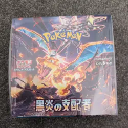 Pokemon Card Booster Box Ruler of the Black Flame sv3 Scarlet & Violet Japanese - Image 1