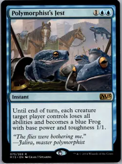 Core Set 2015 (M15) Magic: The Gathering Polymorphist's Jest - Image 1