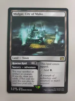 MTG Midgar, City of Mako Final Fantasy Regular Rare - Image 1