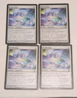 4x Skullclamp Darksteel Regular MTG X4 Playset - Image 1