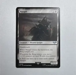 Wizards of the Coast MTG Nazgul Uncommon LTR 0336 EN Regular 2023 1/2 - Image 1