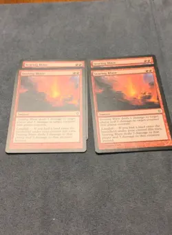 Magic The Gathering, Searing Blaze #90, Worldwake X4 - Image 1
