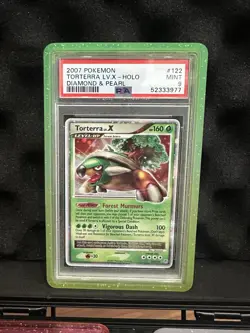 2007 Pokemon Torterra LV.X Holo PSA 9 #122/130 - Image 1
