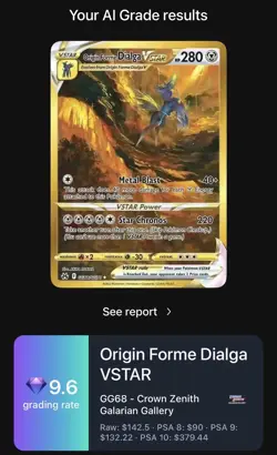 Origin Forme Dialga VSTAR GG68/GG70 – Crown Zenith Galarian Gallery –HoloDex 9.6 - Image 5