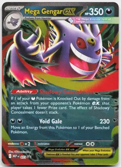 Mega Gengar ex 073 Holo Promo ME: Mega Evolution Promo Pokemon Near Mint - Image 1