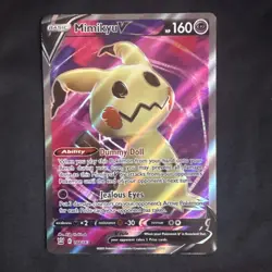 Pokemon Mimikyu V (Full Art) 148/163 Swsh05: Battle Styles Holo - Image 1
