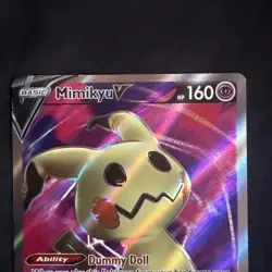 Pokemon Mimikyu V (Full Art) 148/163 Swsh05: Battle Styles Holo - Image 2