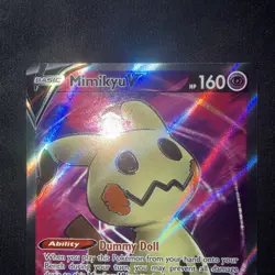 Pokemon Mimikyu V (Full Art) 148/163 Swsh05: Battle Styles Holo - Image 5