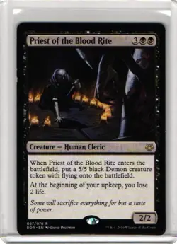 Priest of the Blood Rite Duel Decks: Nissa vs. Ob Magic the Gathering MTG - Image 1