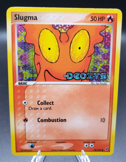 Pokemon TCG Slugma 74/107 - EX Deoxys Reverse Holo Stamped - Image 1