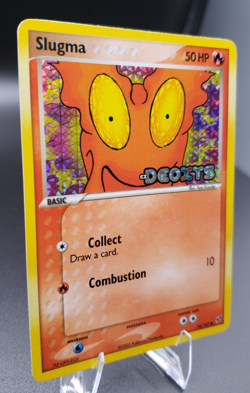 Pokemon TCG Slugma 74/107 - EX Deoxys Reverse Holo Stamped - Image 2