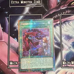 Konami Yu-Gi-Oh! Exosister Betrayal RA02-EN066 QCSR Foil Spell - Image 1