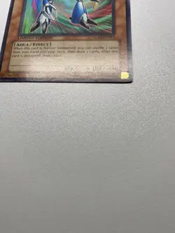 Yugioh Vortex Trooper Super Rare Limited Edition GLAS-ENSE2 HP - Image 2
