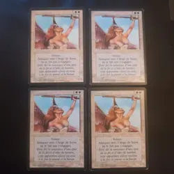 Playset Serra Angel FBB French Played MTG Magic The Gathering - Image 1