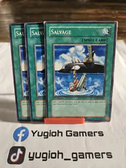 Yu-Gi-Oh Salvage X3 SD4 1st Edition Common Light Played - Image 1